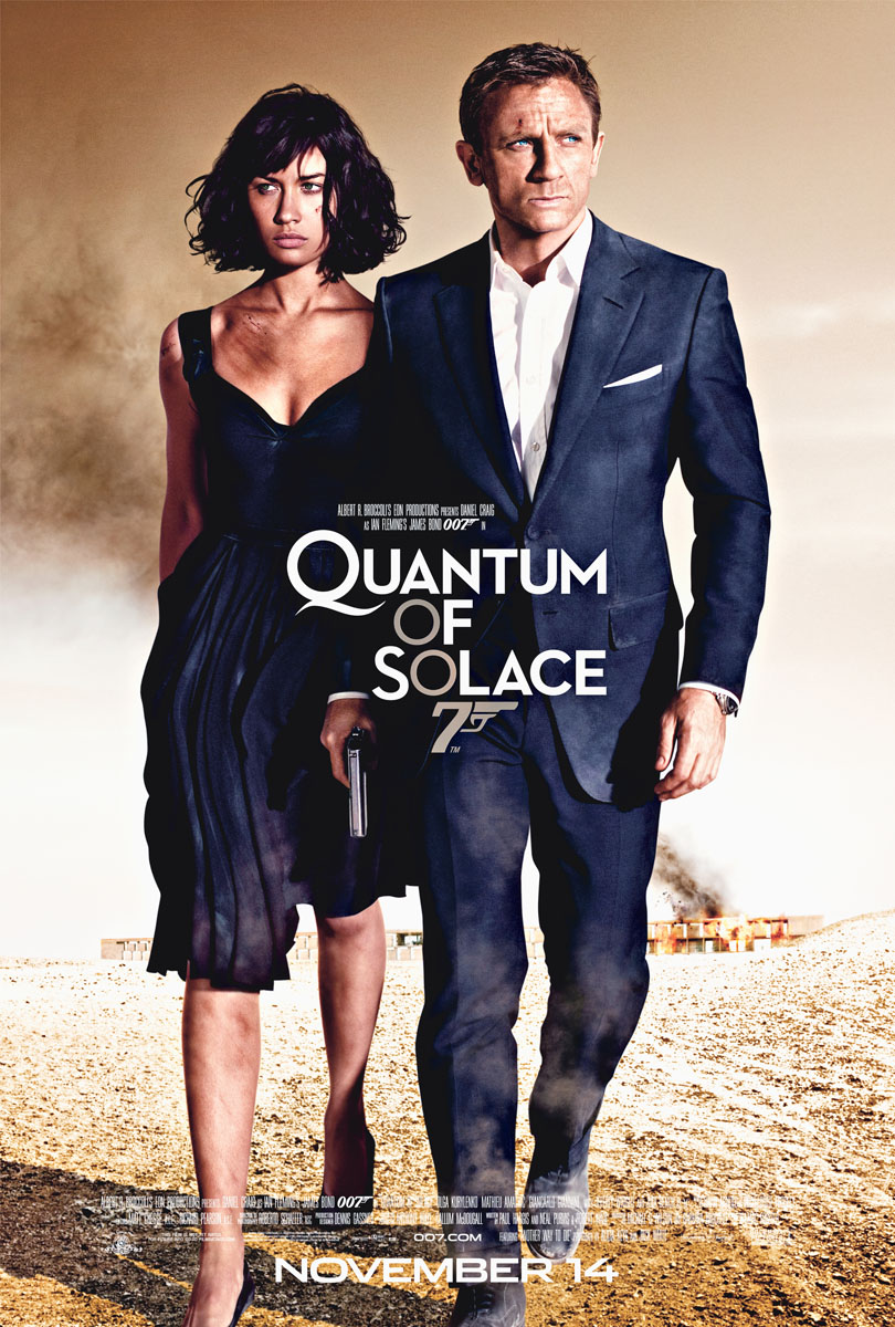電影《007大破量子危機(jī)》（Quantum of Solace）海報